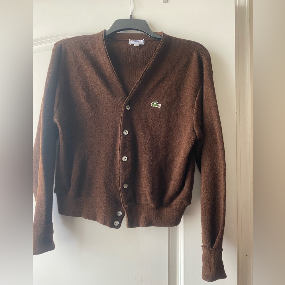 Izod Lacoste vintage men’s cardigan